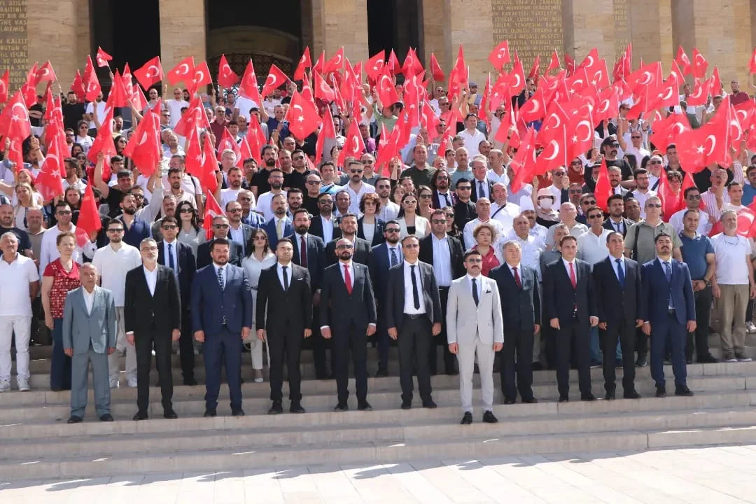 Mitingimiz öncesi Atamızın Huzurundaydık!