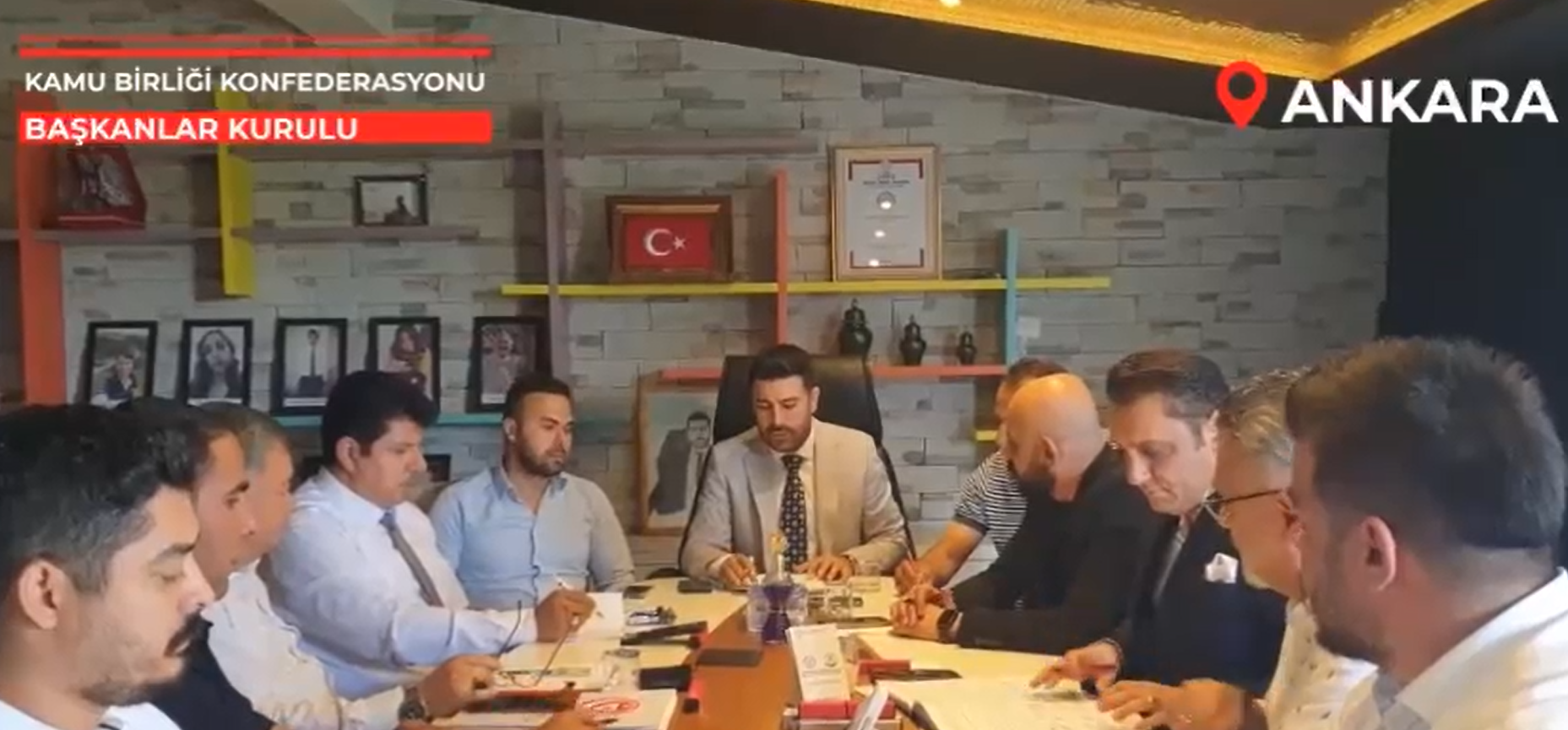 Kamu Birliği Konfederasyonu Başkanlar Kurulu Toplantısı Gerçekleşti!